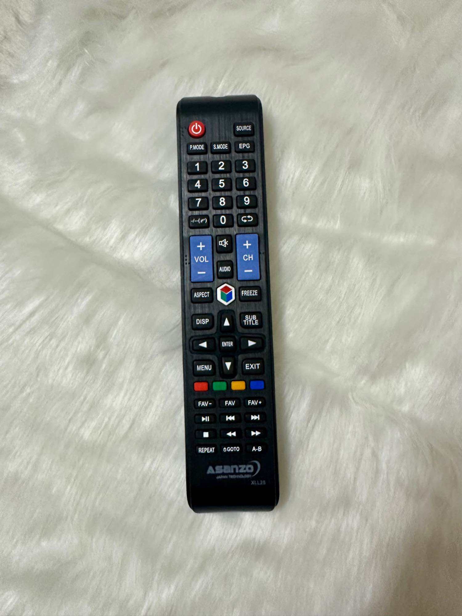  REMOTE ĐIỀU KHIỂN TIVI ASANZO SMART - HÀNG LOẠI 1 TẶNG KÈM PIN AAA 
