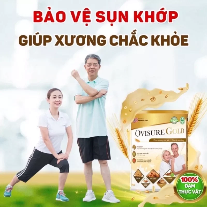 Combo 4 lon sữa hạt ovisure gold