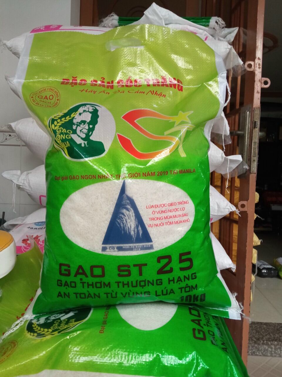5kg gạo St25. gạo ngon nhất thế giới