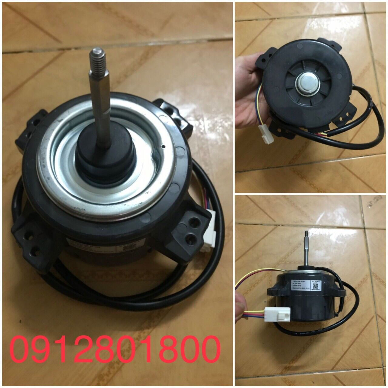 Mô tơ quạt dàn nóng điều hoà 9000btu - 12000btu