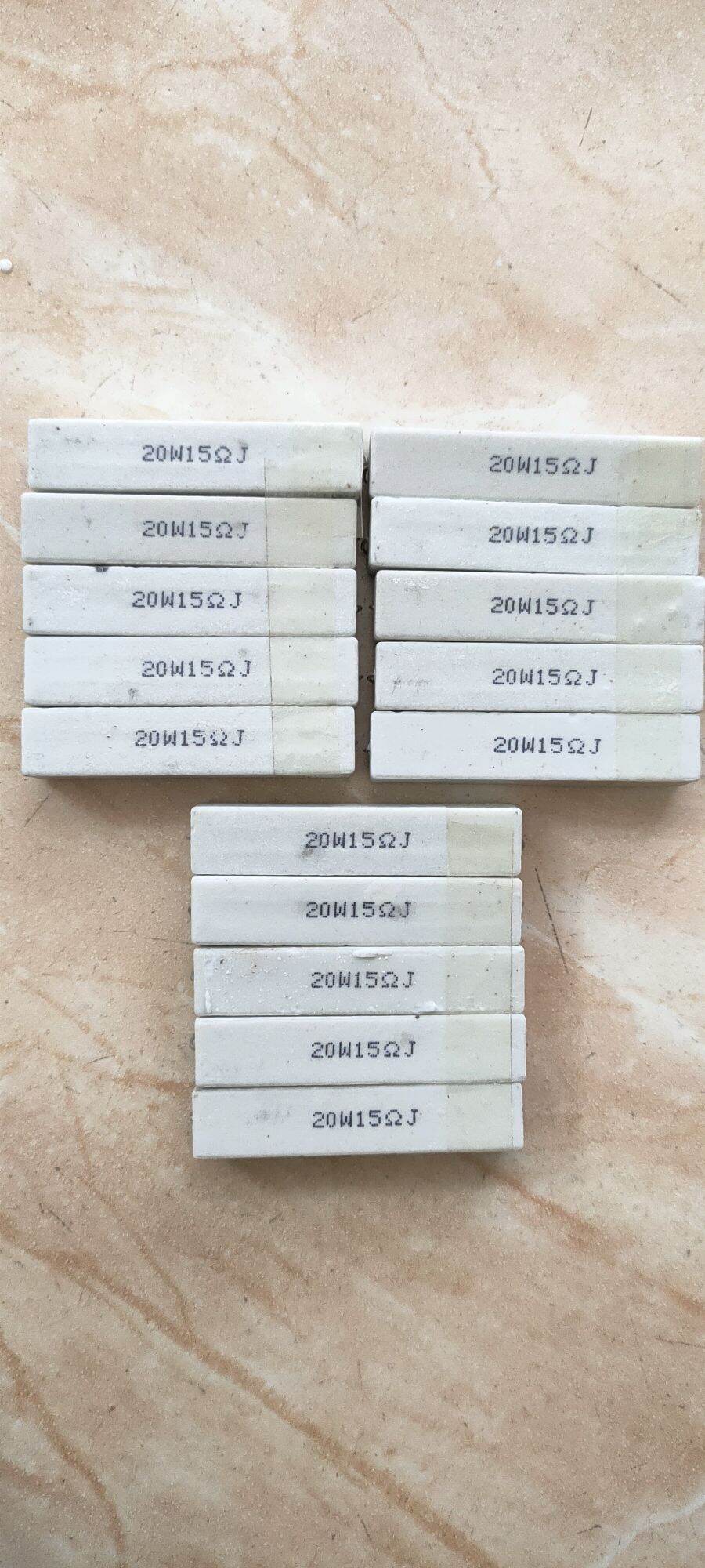 5 Điện trở sứ 15om 20w