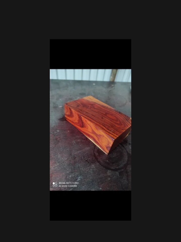 Phôi gỗ cẩm(20x8x4cm)