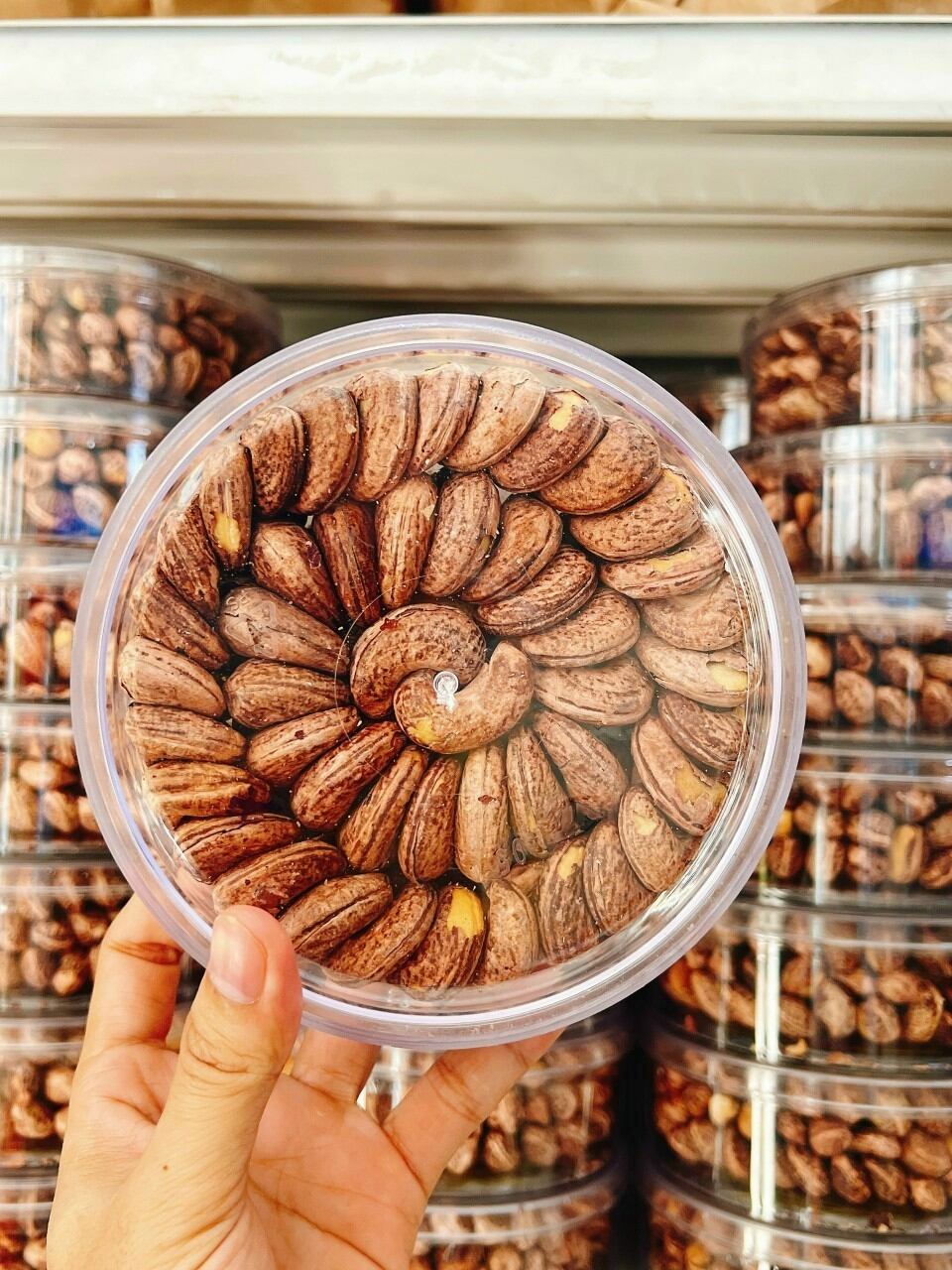 HẠT ĐIỀU LOẠI A RANG MUỐI Bình PHƯỚC (500G)