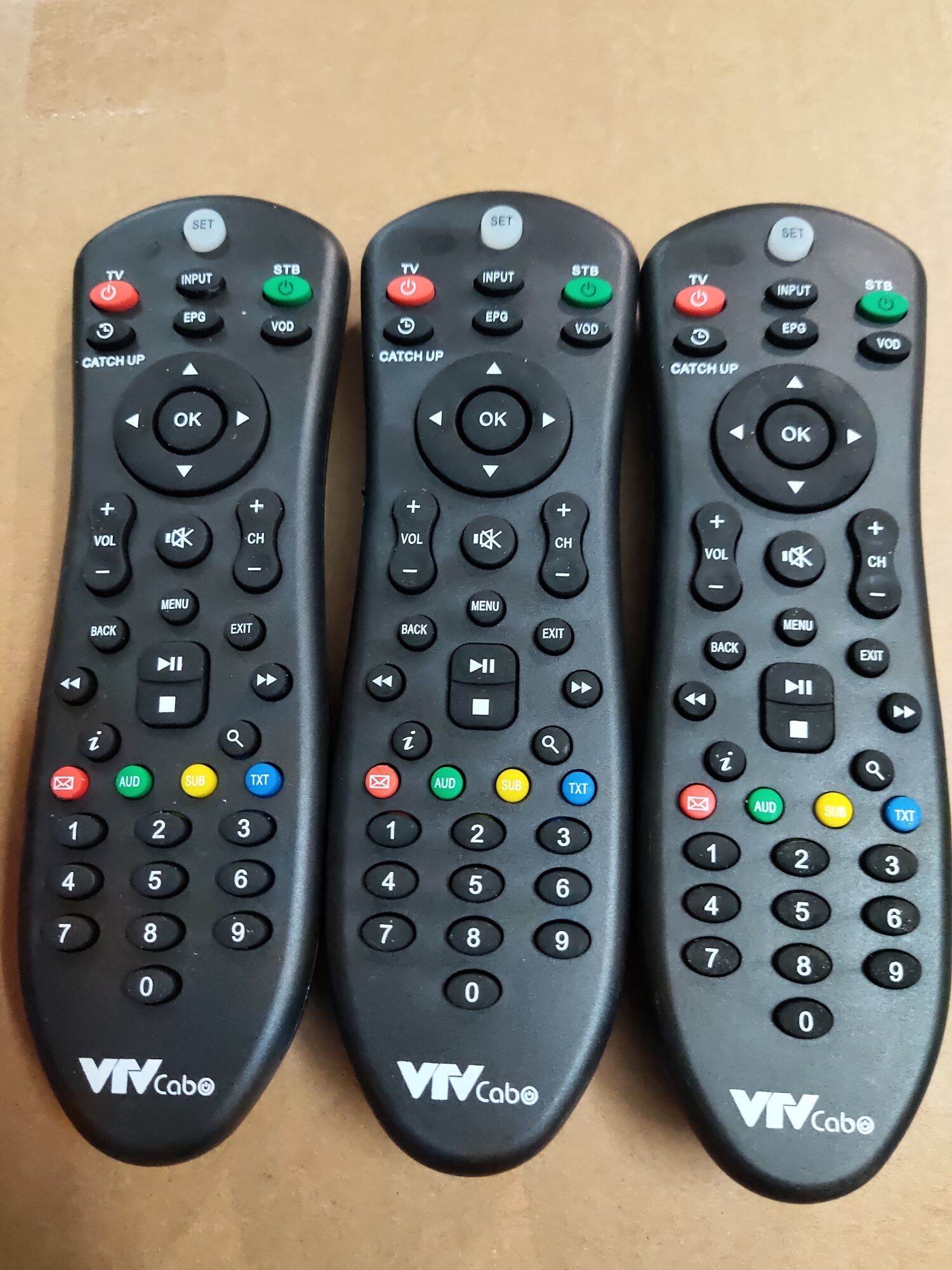 Điều khiển đầu kỹ thuật số VTV cab đa năng cho đầu kỹ thuật số TVbox