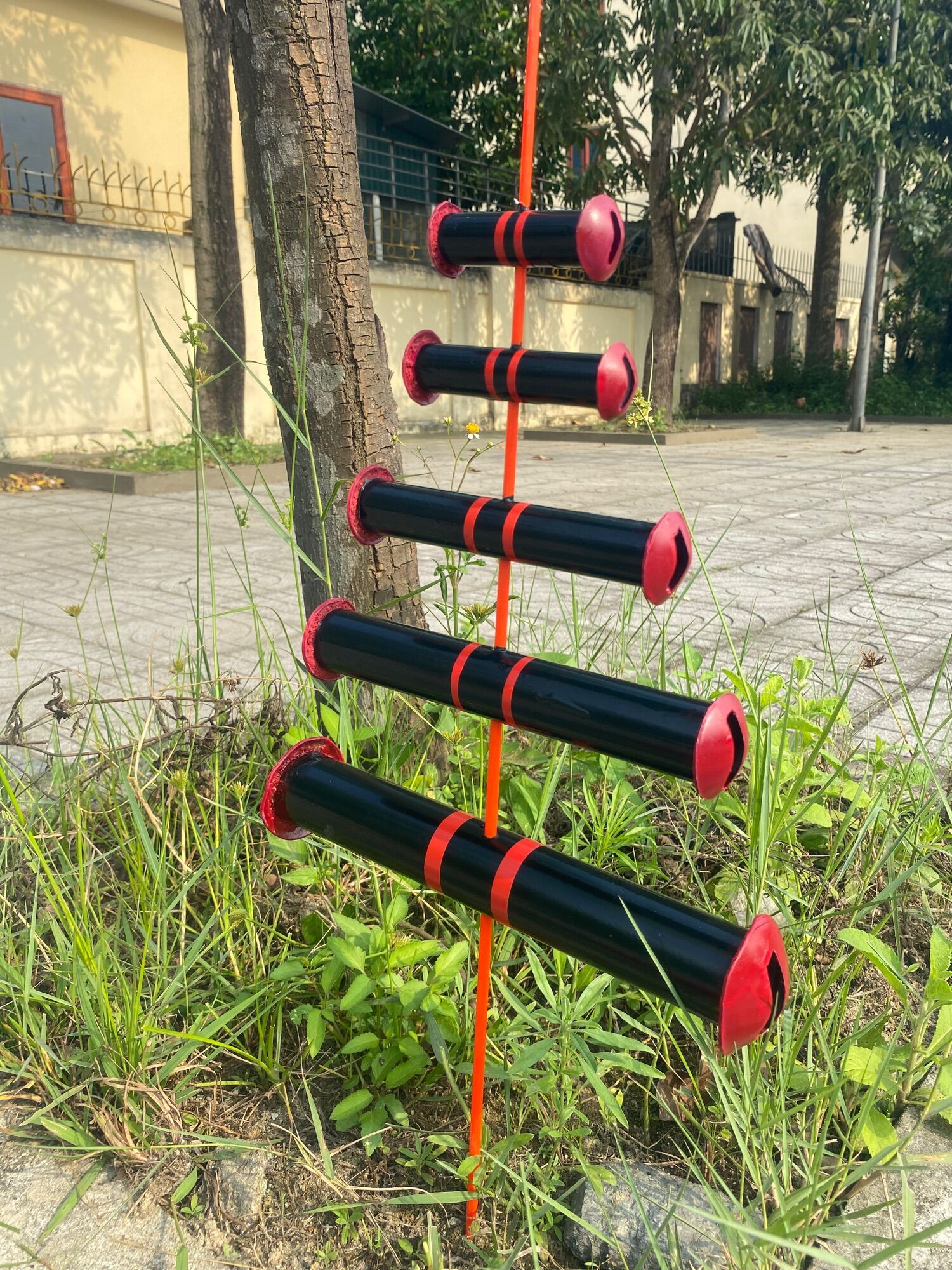 Sáo diêu d45 5 ống có cọc sáo