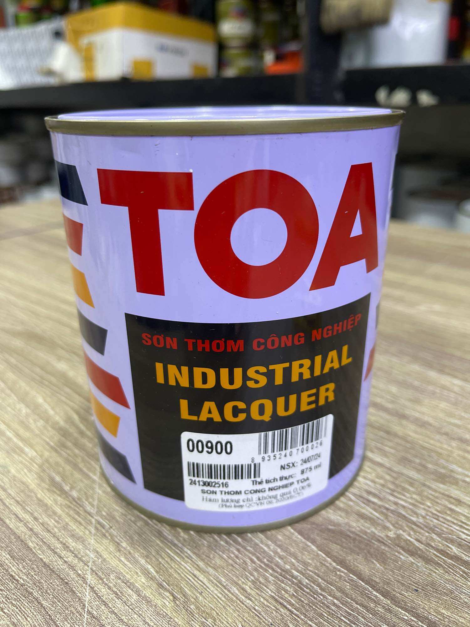 Sơn Toa 900 (trắng).Đóng lon 1kg ( sơn oto-xe máy)