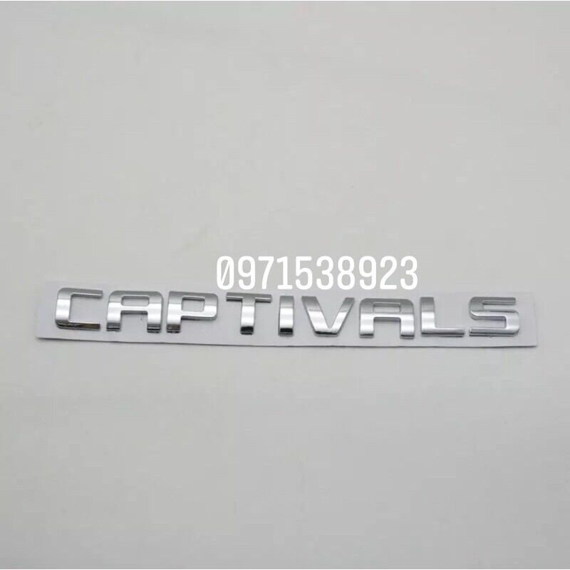 LOGO CHỮ CHEVROLET CAPTIVA LS CAO CẤP GIÁ RẺ