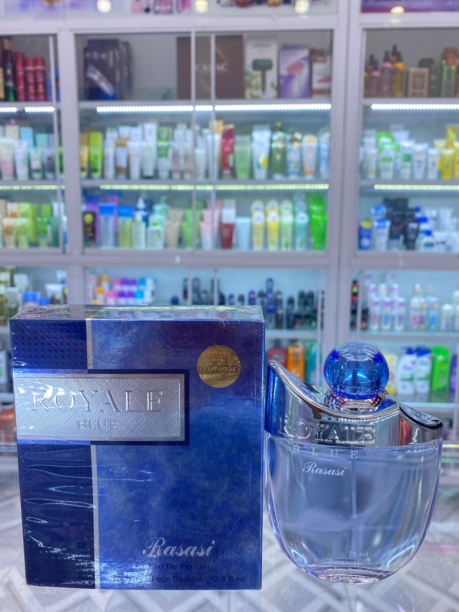 Nước hoa nam royale blue của hãng rasasi 75ml