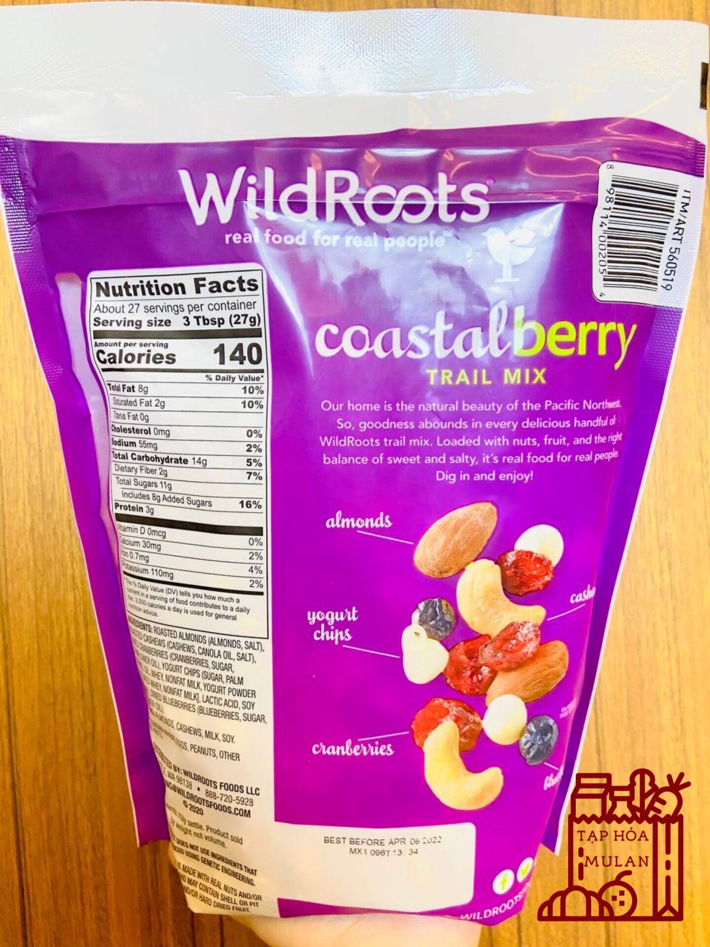 Hạt hỗn hợp Coastal berry