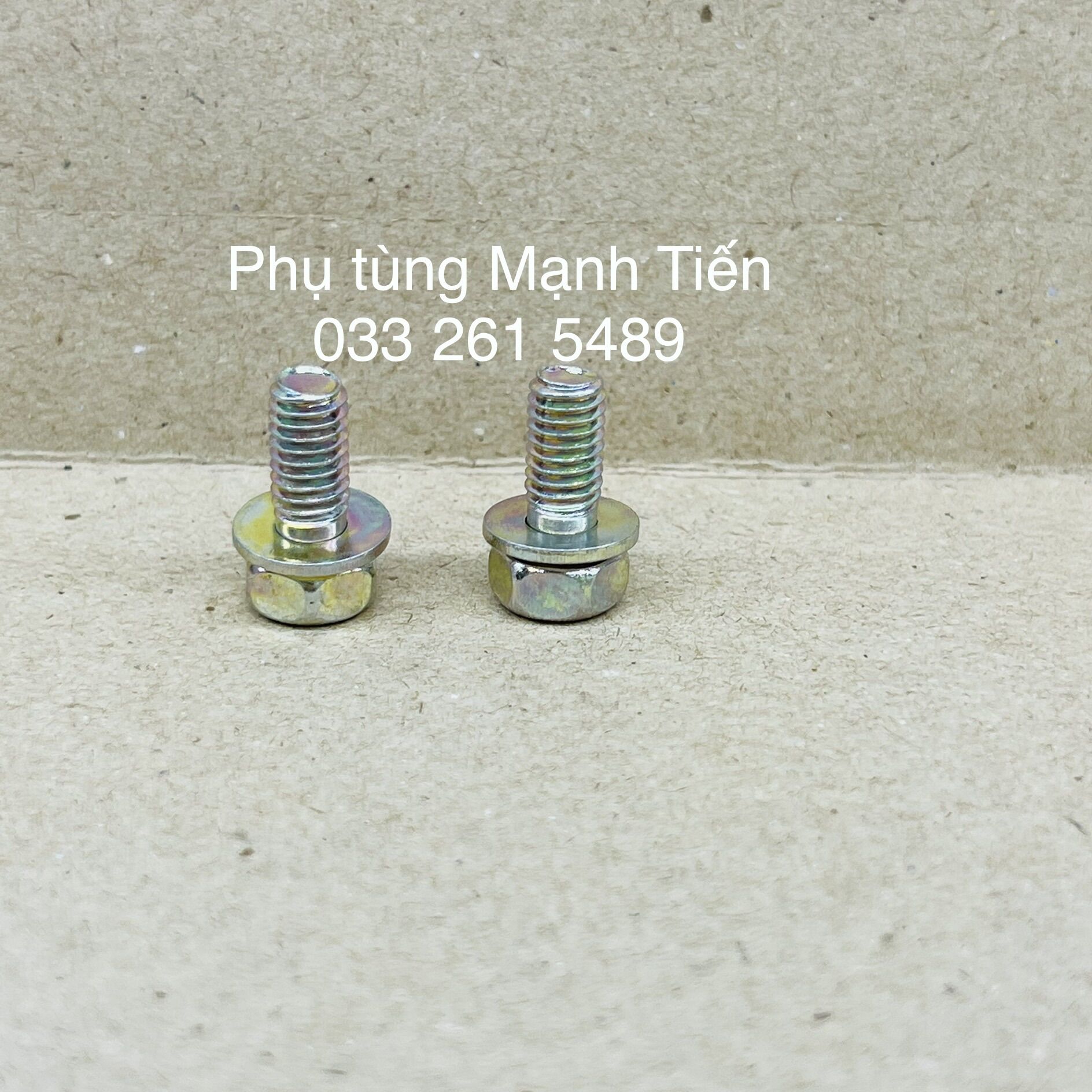 Bộ 2 ốc đầu lõm 6 li 1.5 phân (XB7.6)