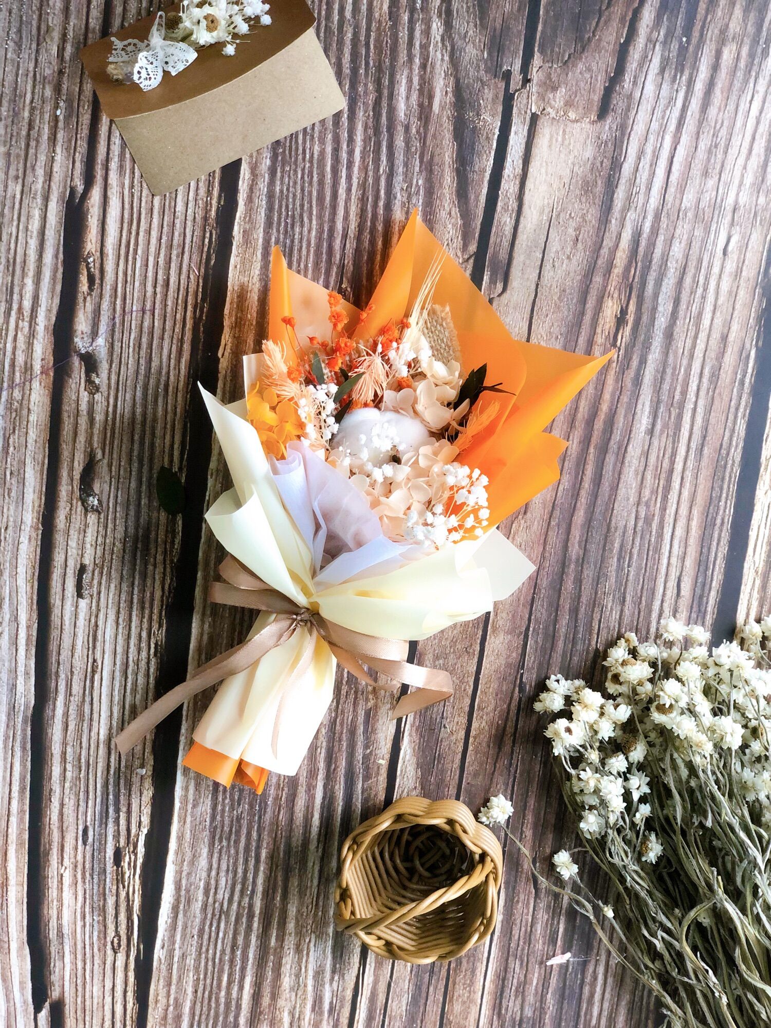 Bó hoa khô cao cấp