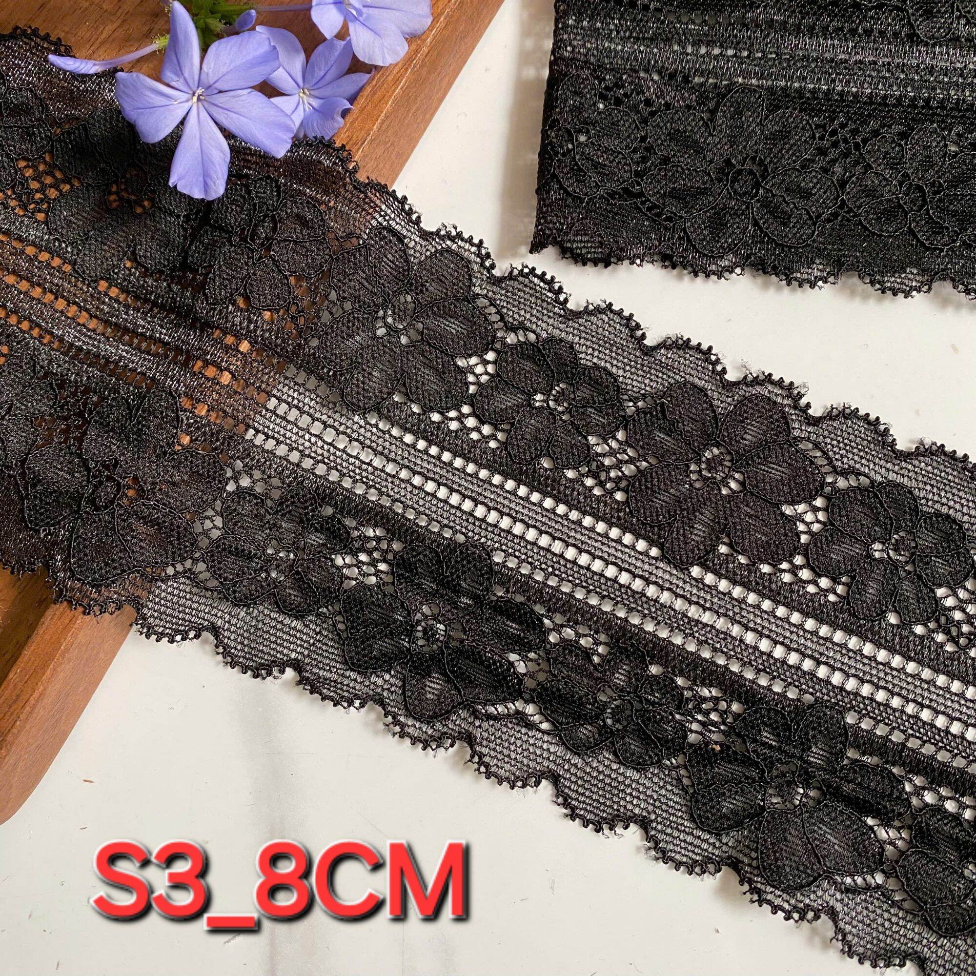 (3 MÉT) REN THUN CÓ CO GIÃN CÓ NHIỀU MẪU PHỤ LIỆU MAY VÁ BẢN RỘNG 5.5-8CM