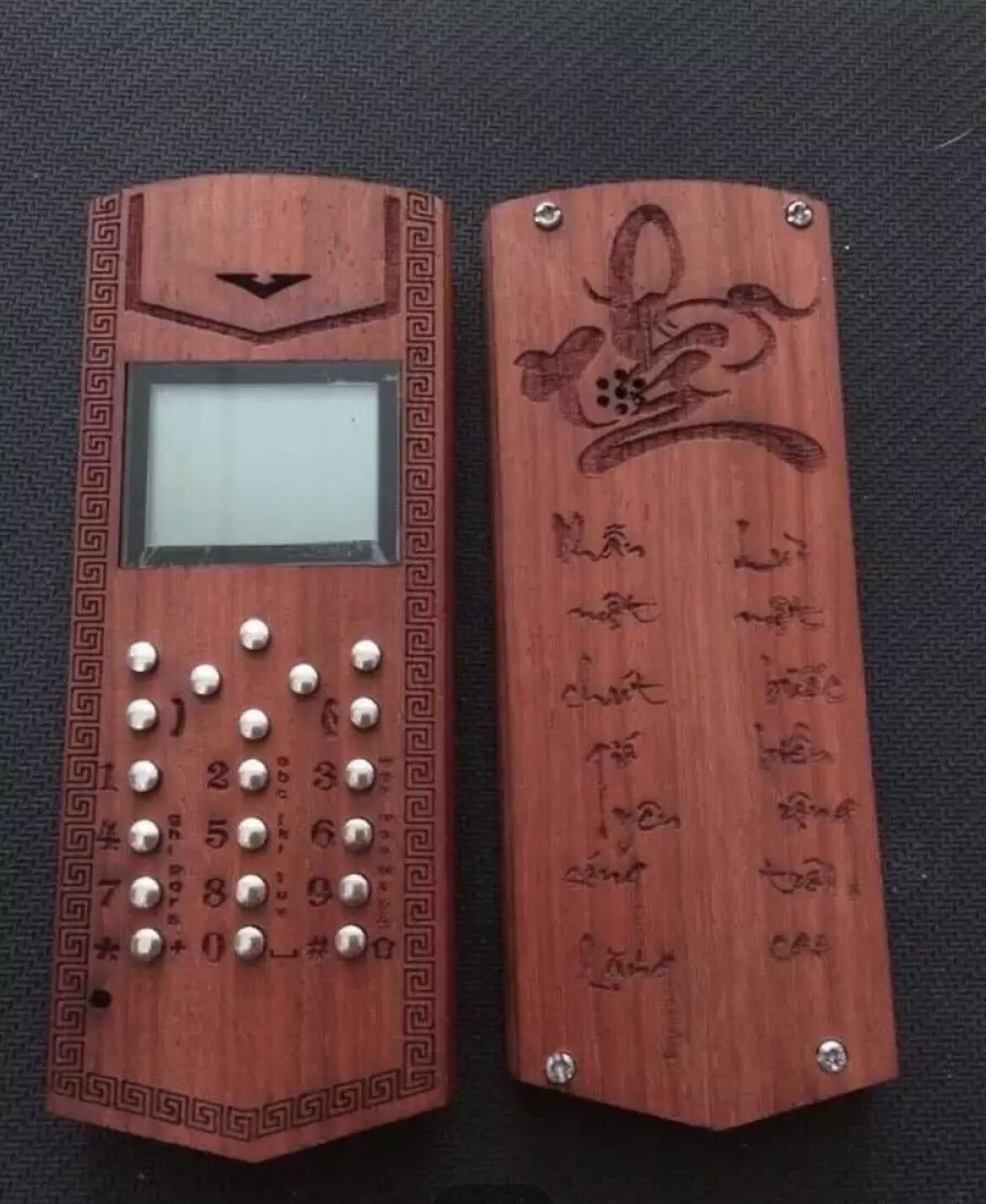 Wooden Case for Nokia 1280
