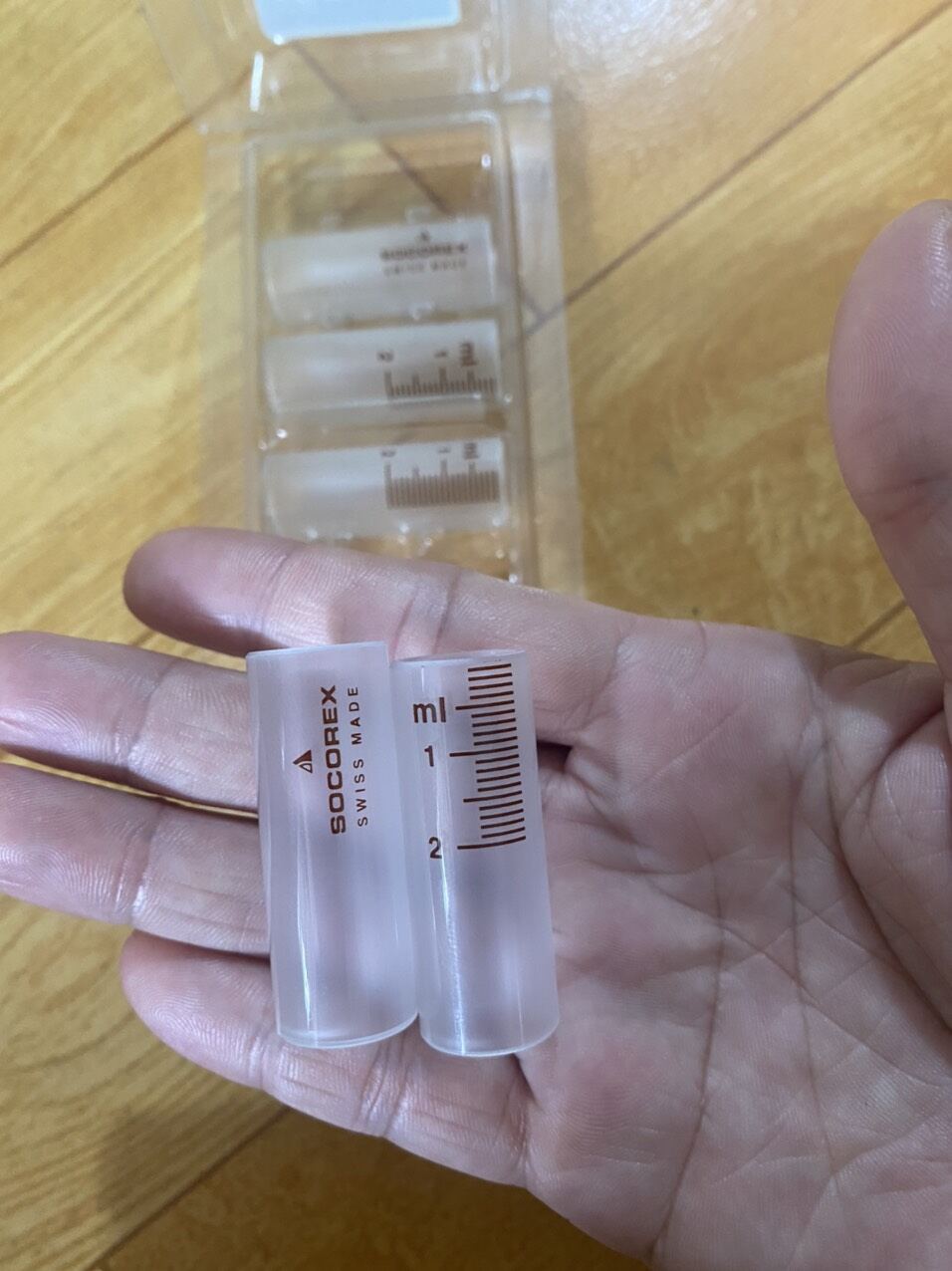 Ống thủy xilanh tự động socorex thụy sỹ 2cc