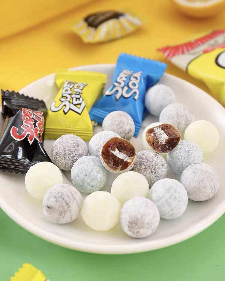 Kẹo siêu chua Nhật Bản 3 vị Super Lemon Cola Soda