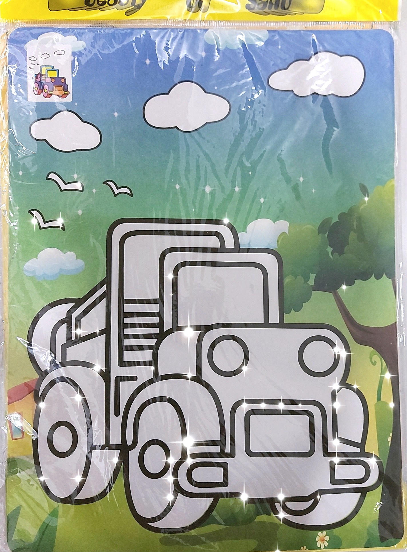 Tranh cát A4 + cát màu