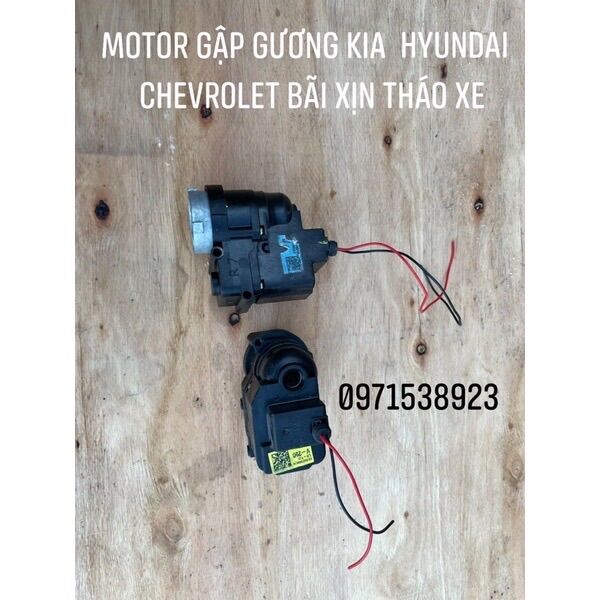 Motor gập gương tháo xe bãi xịn tháo xe hyundai kia chevrolet