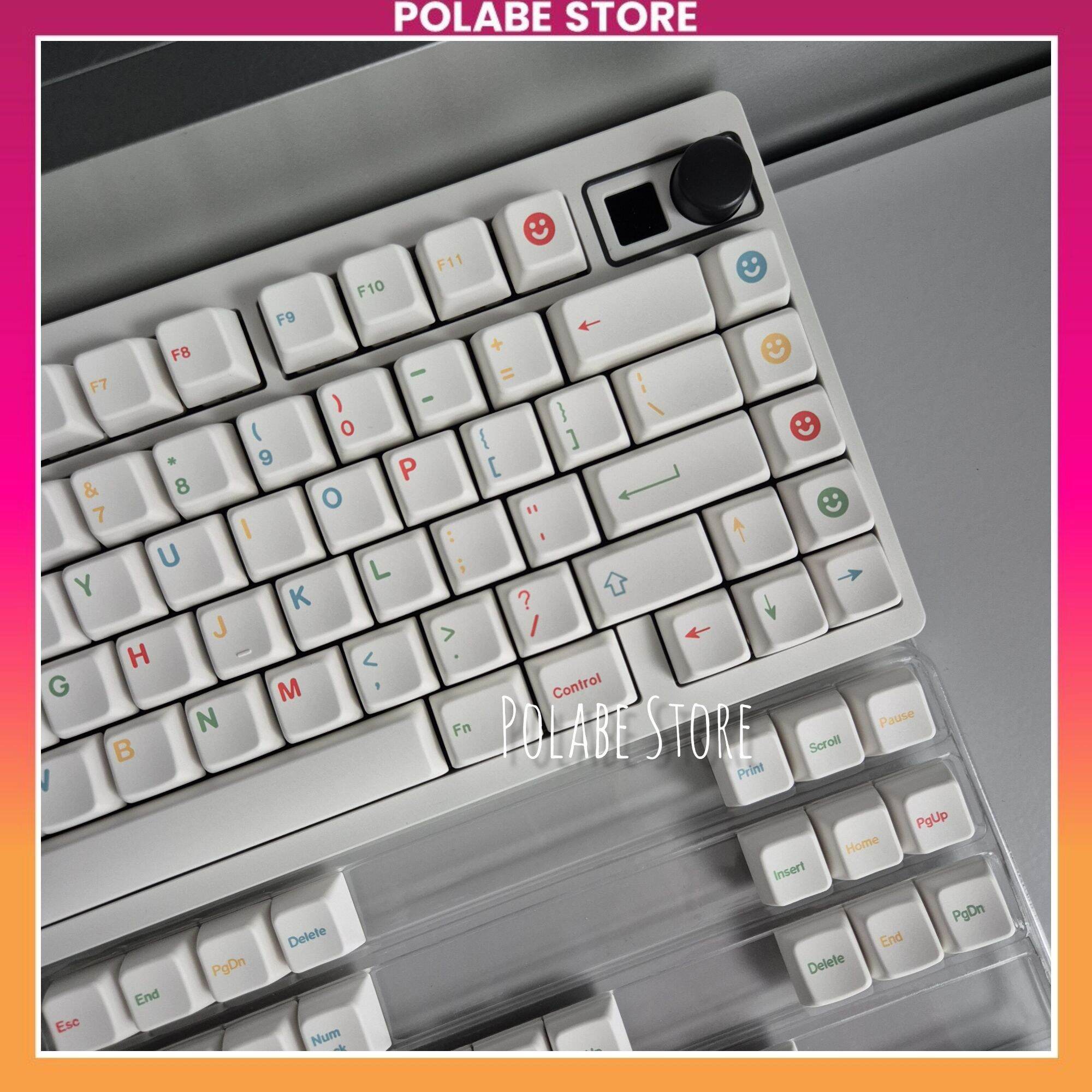 Keycap MDA Cool Kid profile PBT bàn phím cơ Polabe Store
