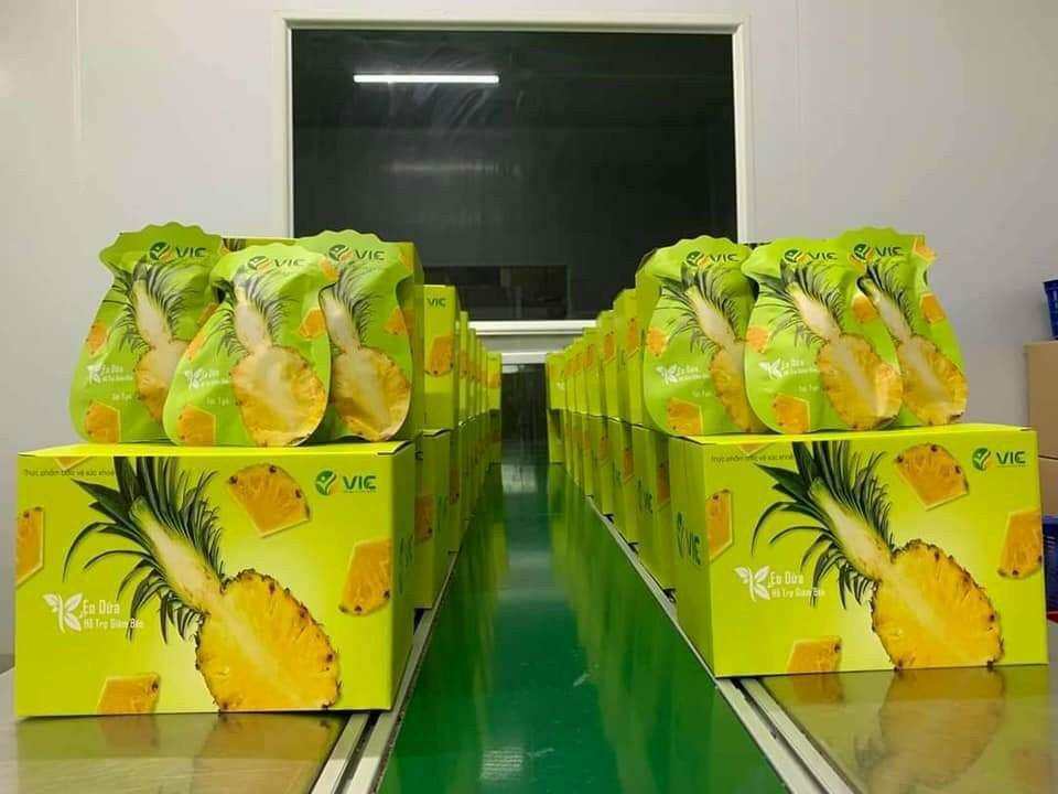 kẹo dứa giảm cân túi 7 viên