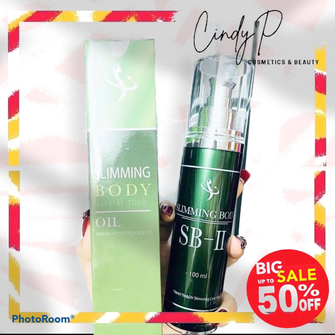 Tinh dầu Slimming Body SII giảm mỡ vùng eo đùi hiệu quả
