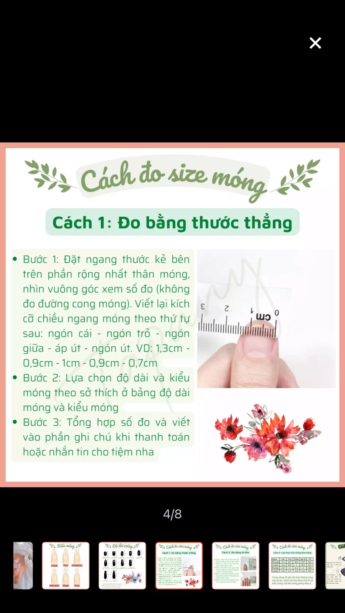 Nailbox thiết kế loang  tráng gương vân nổi