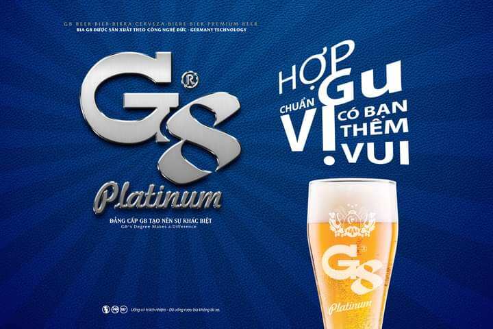 Bia G8 Platinum VINAKEN BẮC GIANG