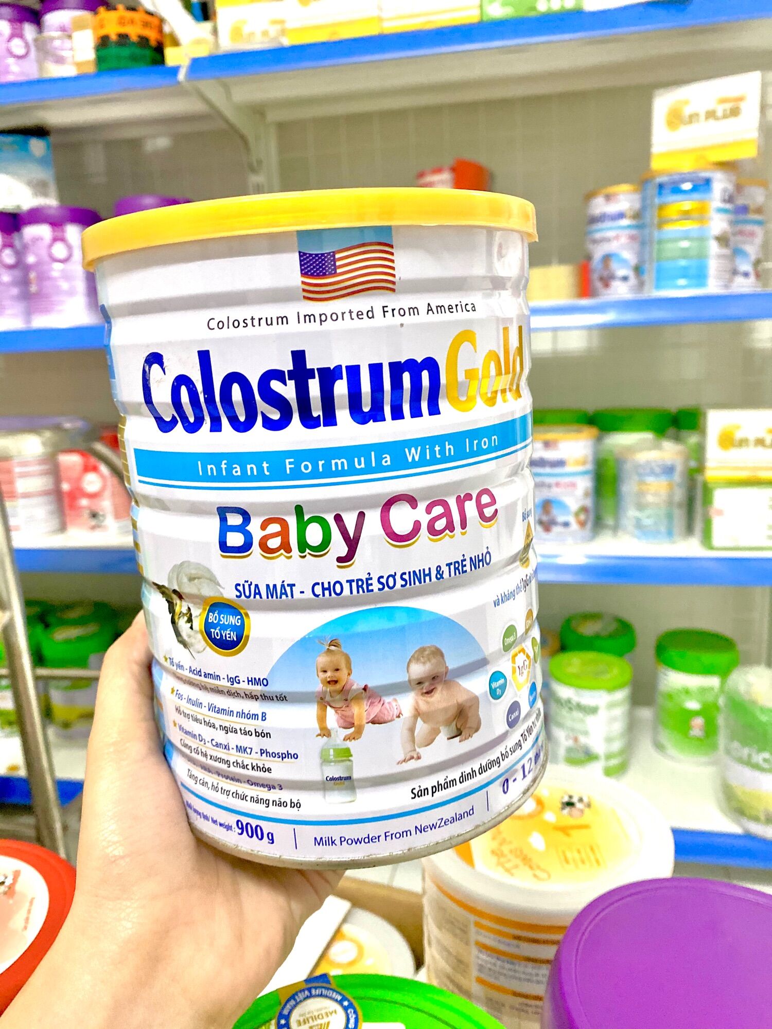 Sữa colostrum gold baby care 400gr