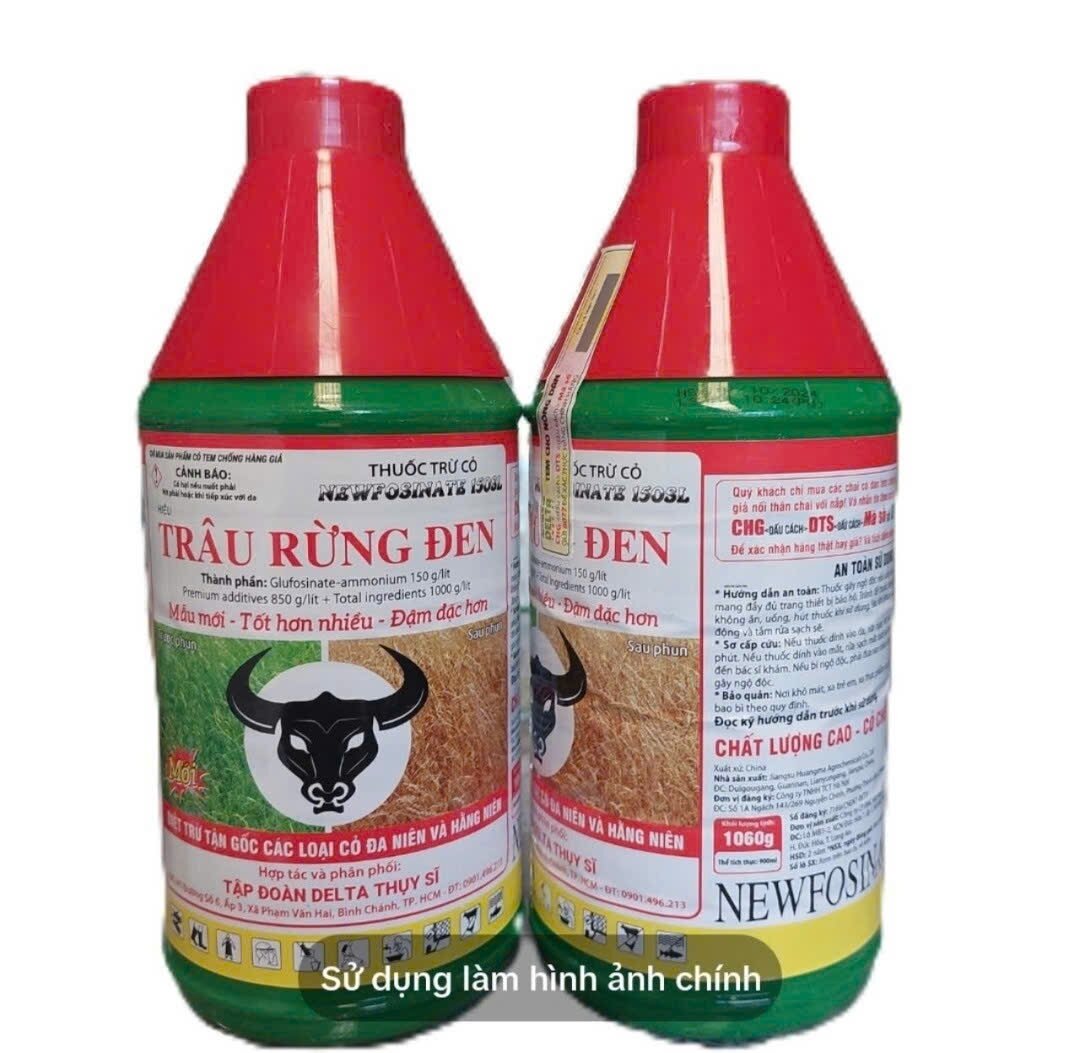 Thuốc trừ cỏ TRÂU RỪNG ĐEN COMBO 20 CHAI 900ml 1 thùng
