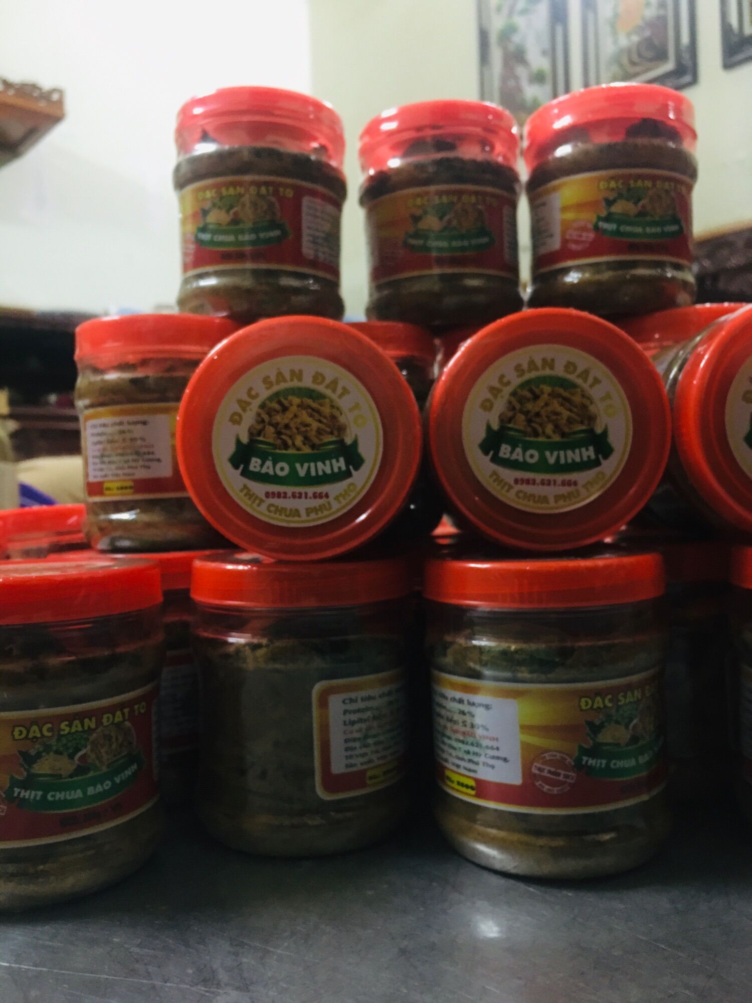 THỊT CHUA ĐẶC SẢN PHÚ THỌ