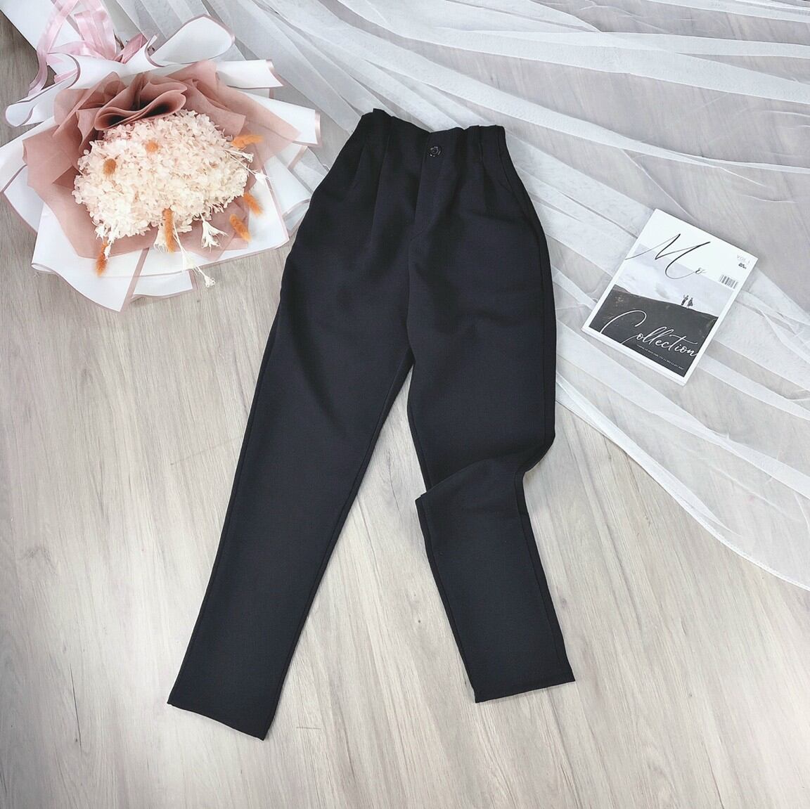 🎀Quần Tây Nữ Phía Sau Lưng Thun