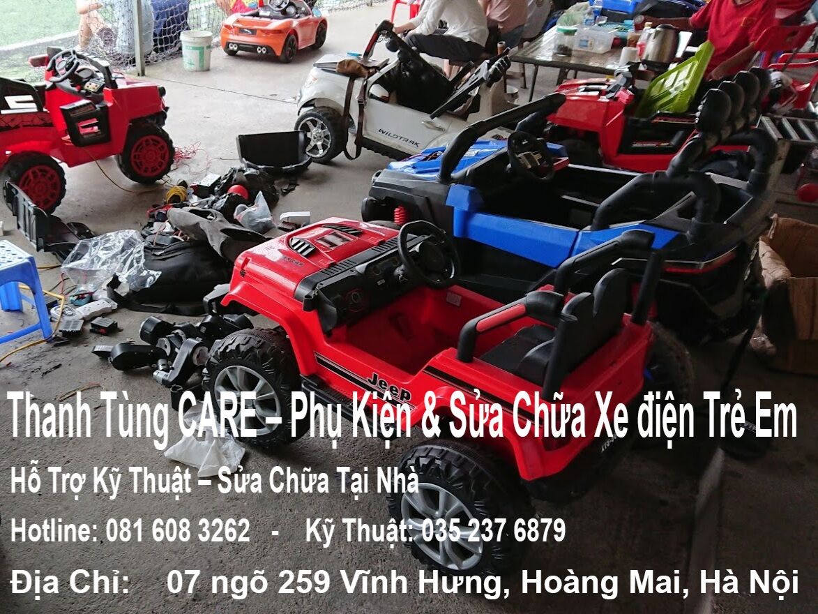 Vô lăng Ô tô điện trẻ em LBB trục 1cm