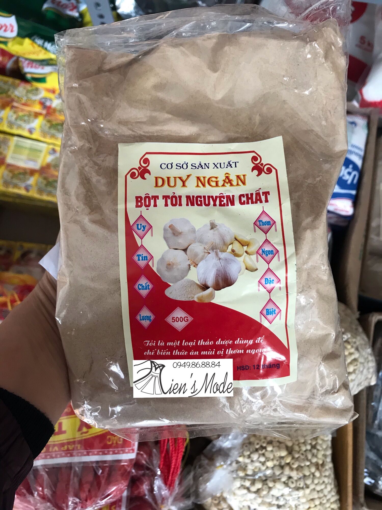 500gr Bột Tỏi nguyên chất