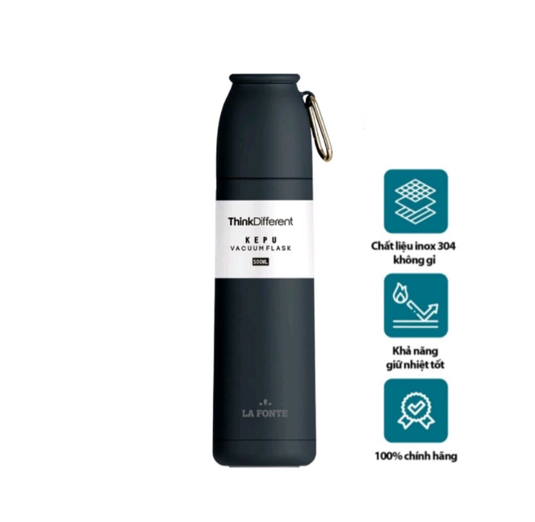 Bình giữ nhiệt lafonte inox cao cấp 500ml - 006590 - dblu