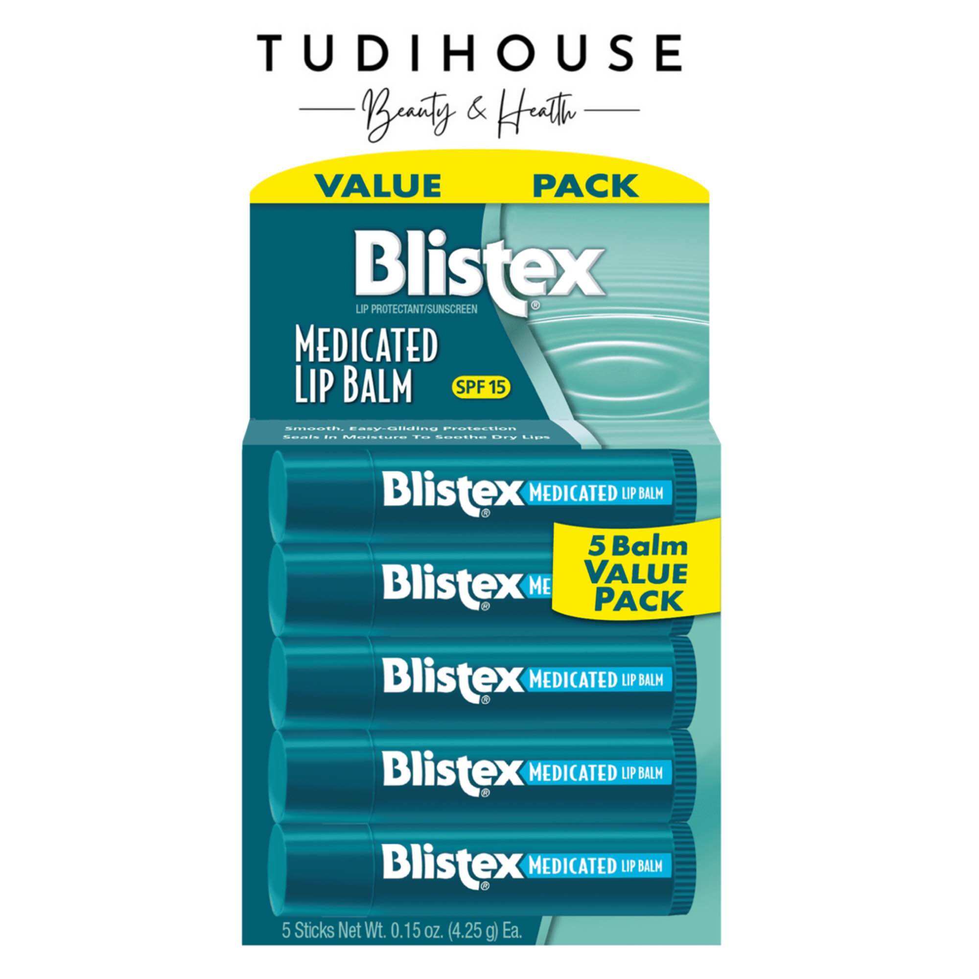 Son dưỡng blistex medicated lip balm spf15