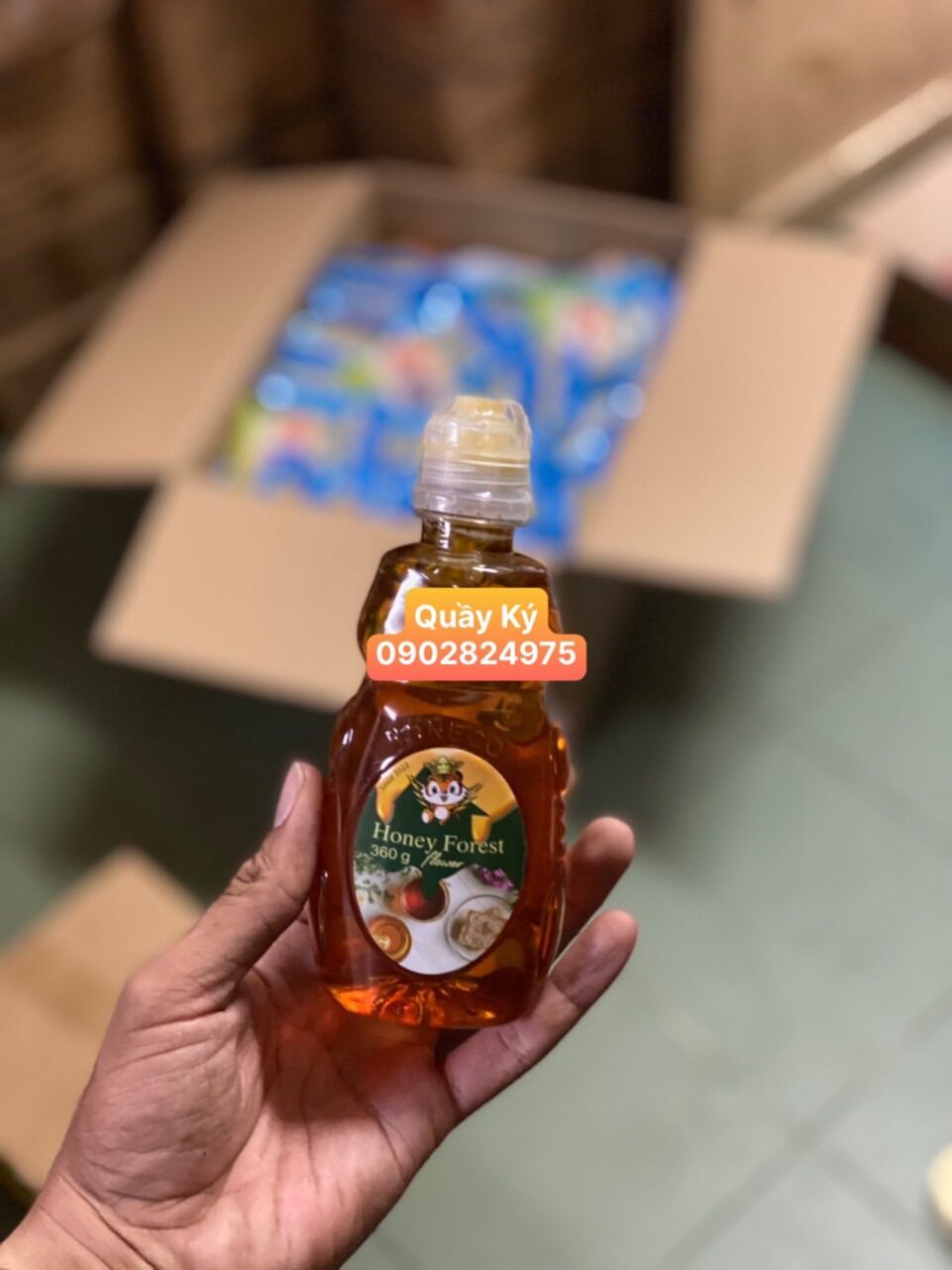 Mật ong hoa rừng Eufood 360gr