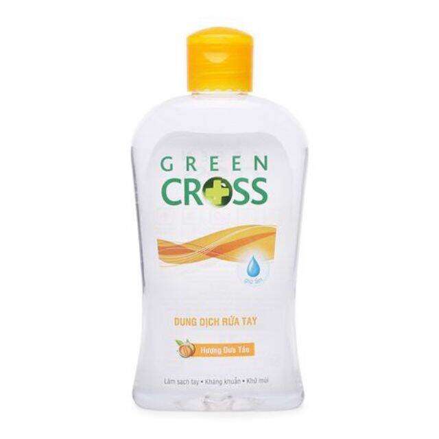 Nước rửa tay khô Green Cross hương dưa táo 250ml cao cấp