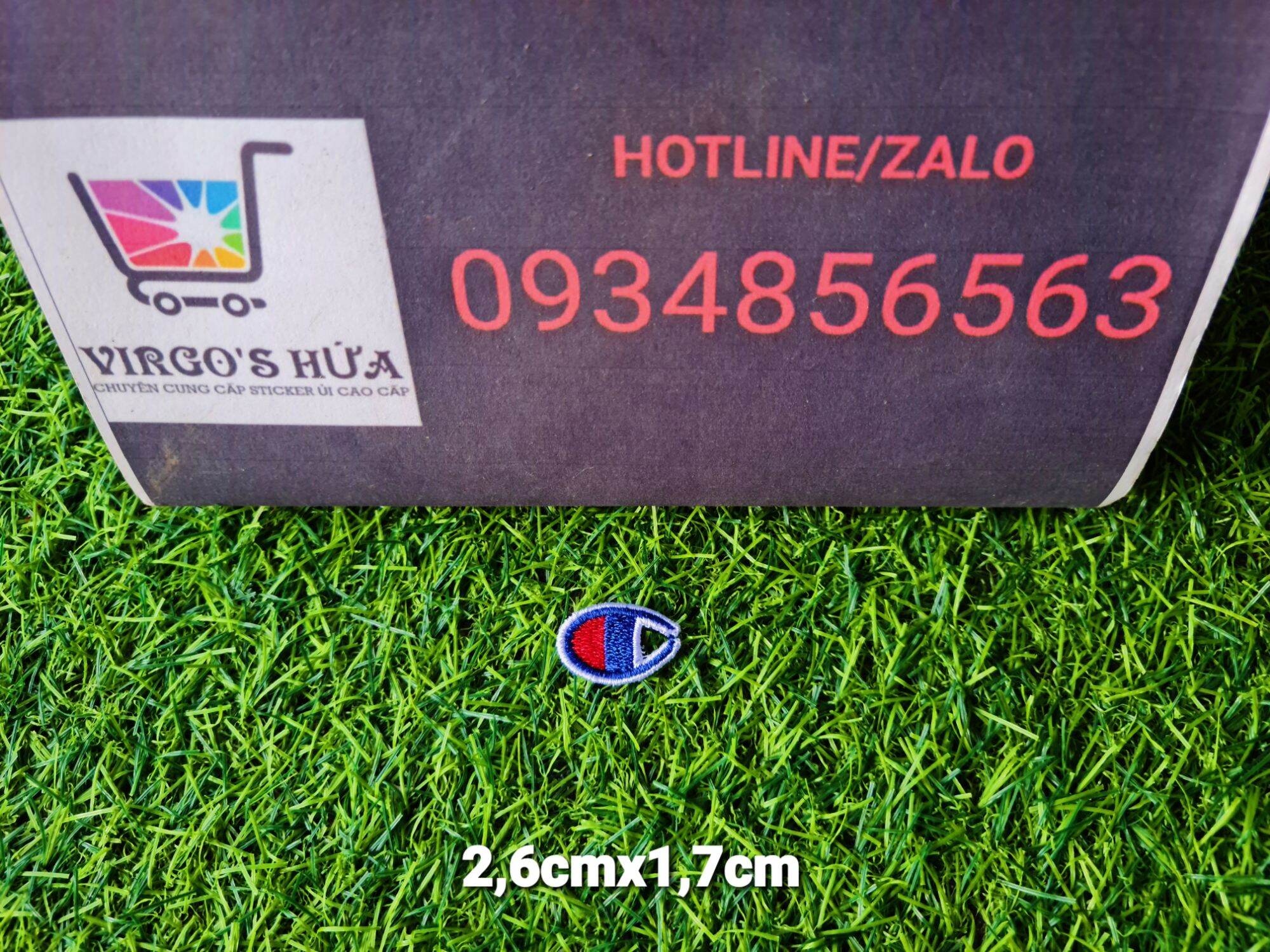 Sticker ủi patch thêu dùng trang trí quần áo ms7733u8