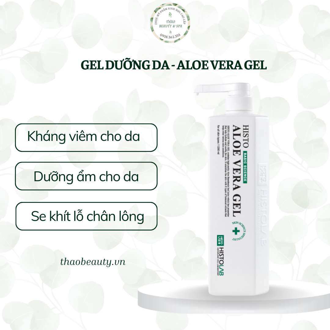 Gel lô hội dưỡng da Aloe Vera Gel Histolab chính hãng Hàn Quốc