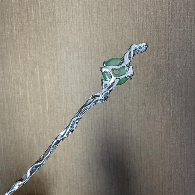 Trâm cài tóc cổ phong đính ngọc