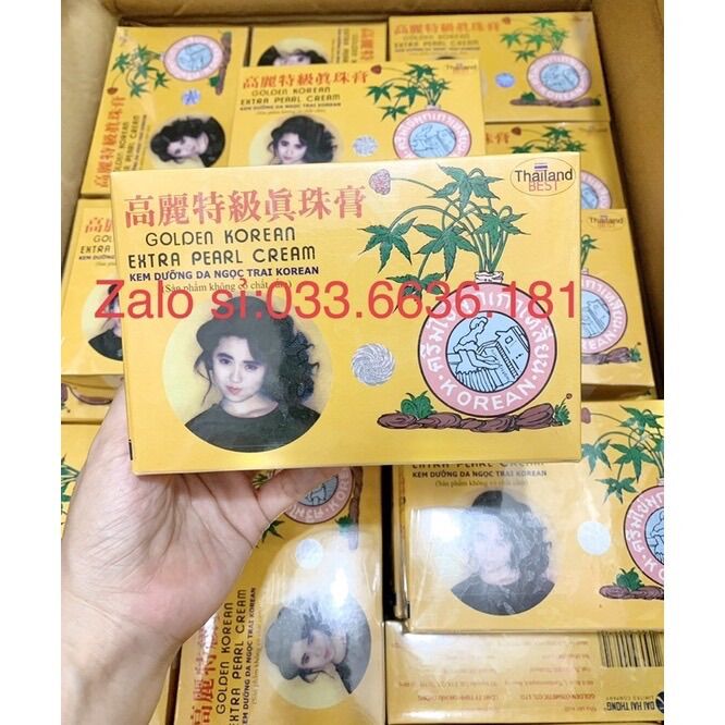 sỉ lố 12 hộp kem sâm vàng thường