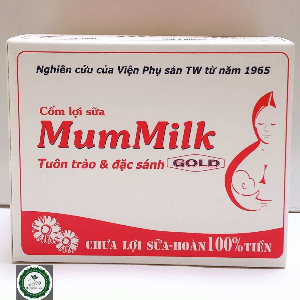Cốm lợi sữa Mummilk Gold tuôn trào & đặc sánh (1 hộp 20 gói)