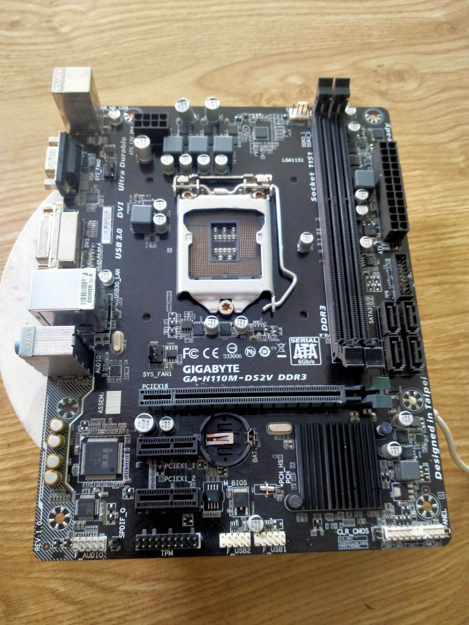 bo mạch main gigabyte h110 M-DS2V RAM DDR3