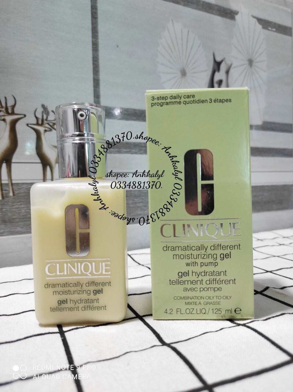 Kem dưỡng ẩm Clinique Dramatically Different Moisturizing Gel+  125ml
