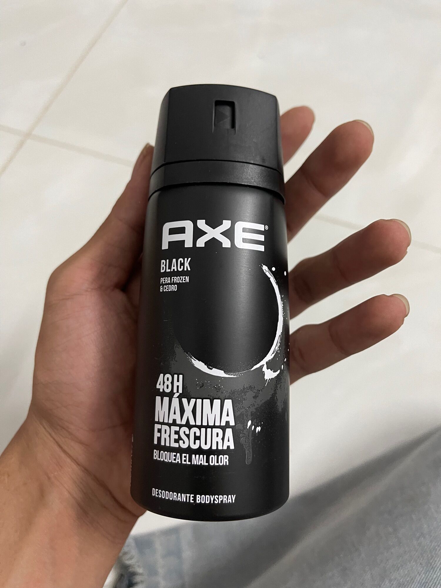 Xịt khử mùi AXE BLACK, DARK TEMPTAION 150ml 48H