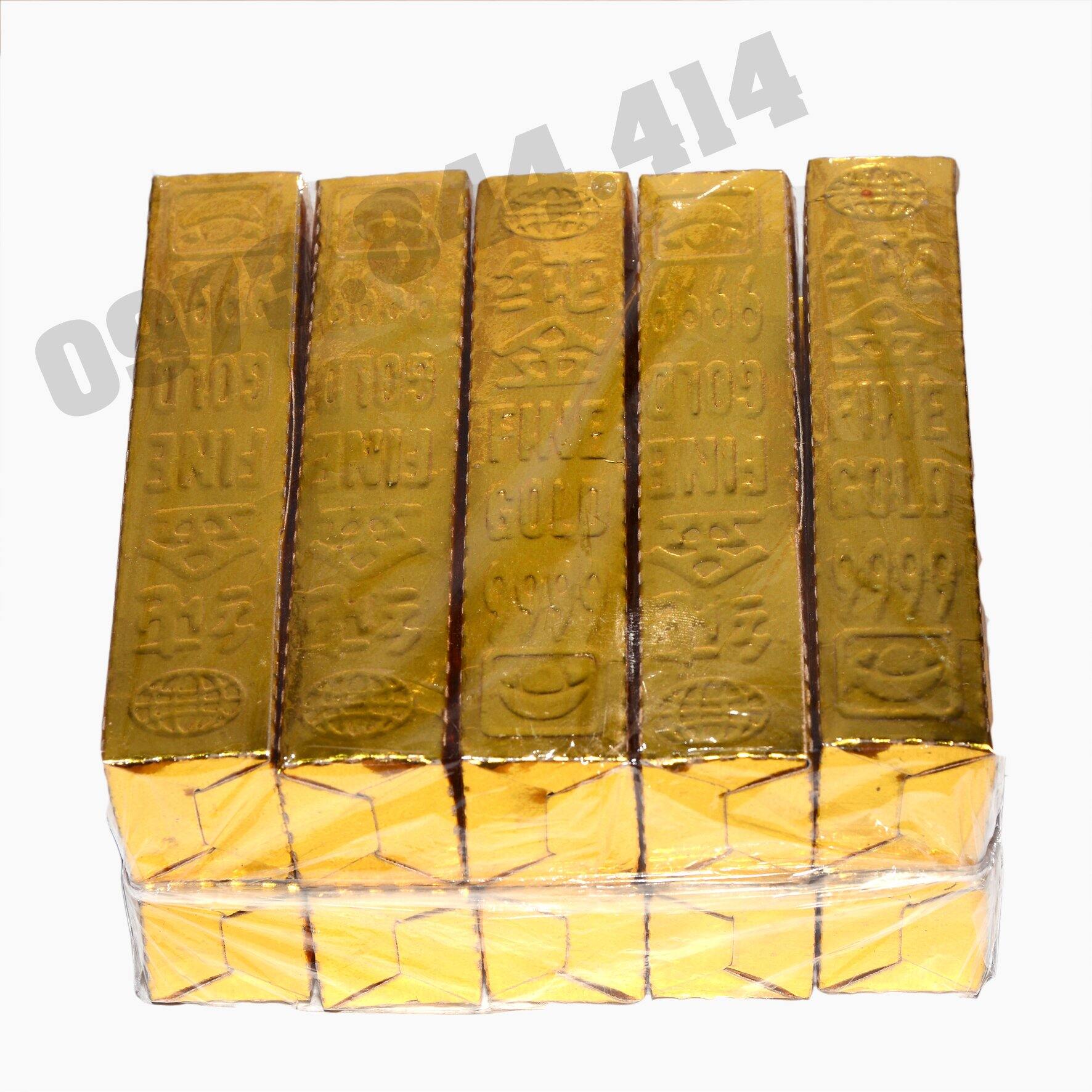 Tiền cúng - 10 thỏi vàng cây,thỏi vàng thuyền trong thờ cúng