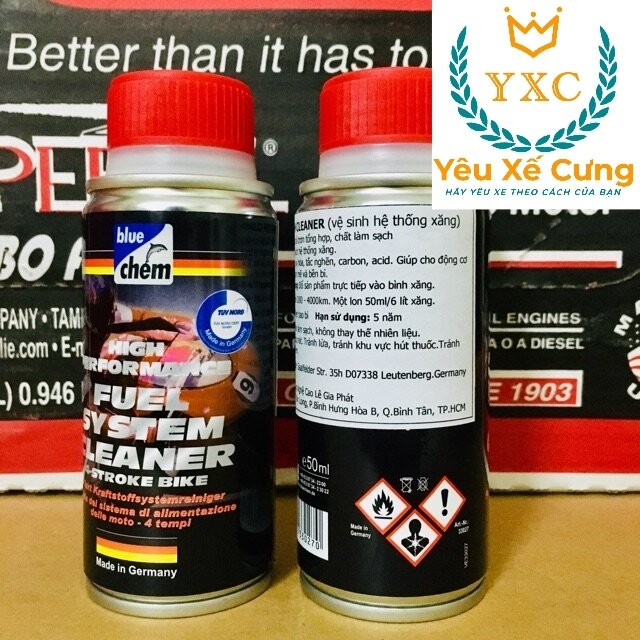 Combo BlueChem Súc động cơ + Súc buồng đốt
