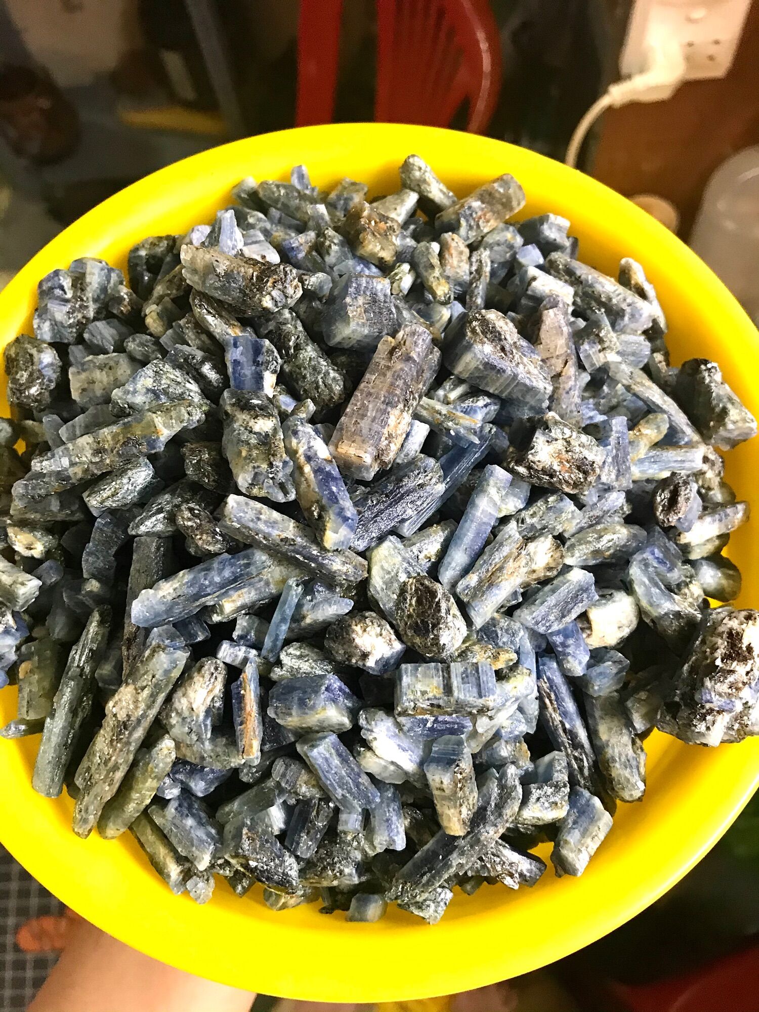 Set 30/50/100 gam đá thô thanh tẩy Kyanite