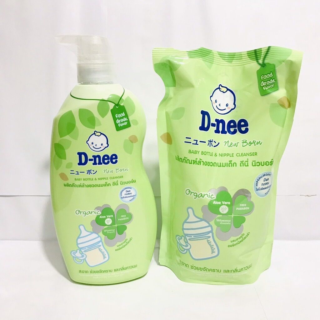 Nước xúc bình sữa Dnee Thái bịch 600ml