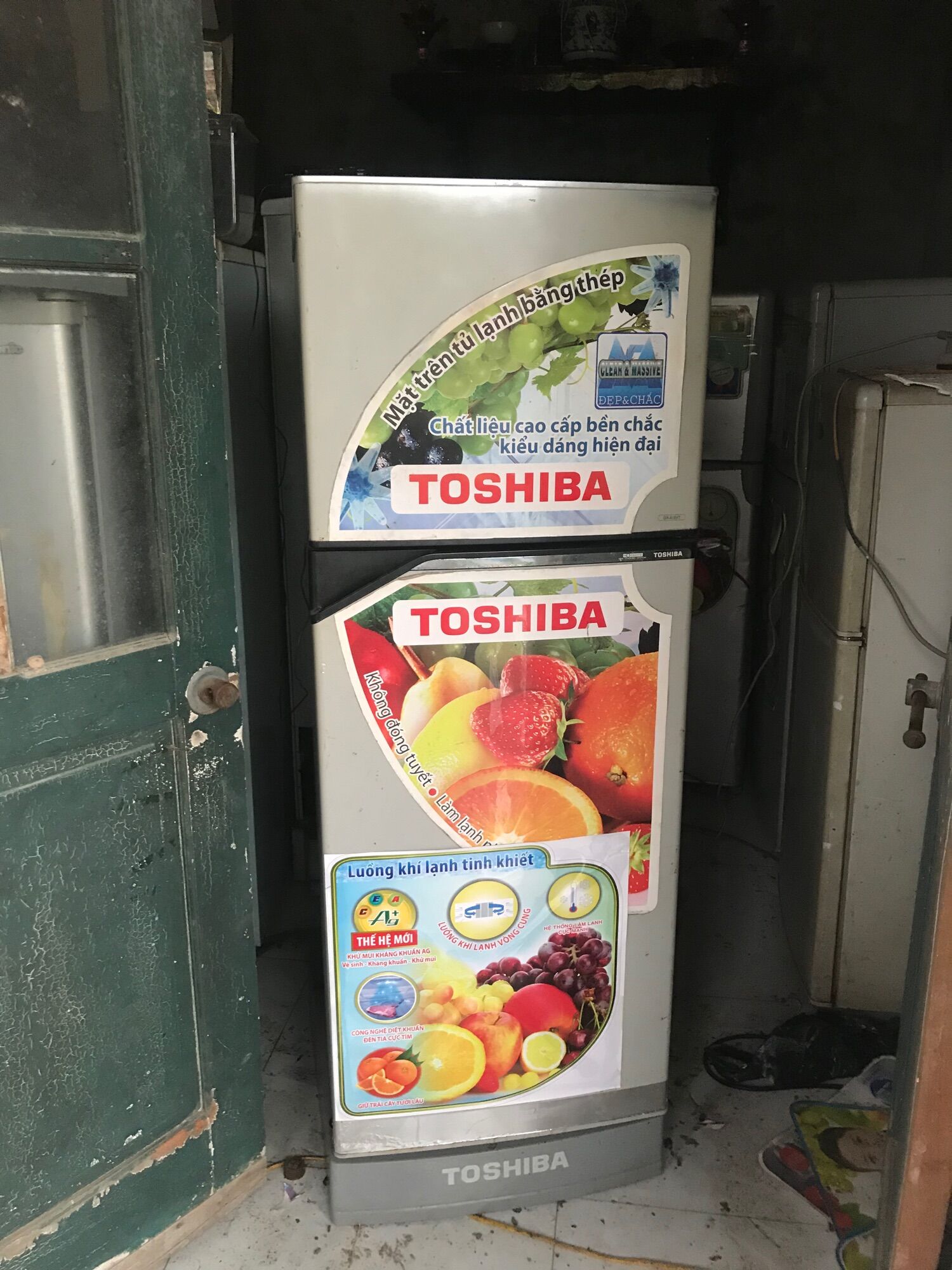 Tủ lạnh Toshiba 160 lít cũ tốt