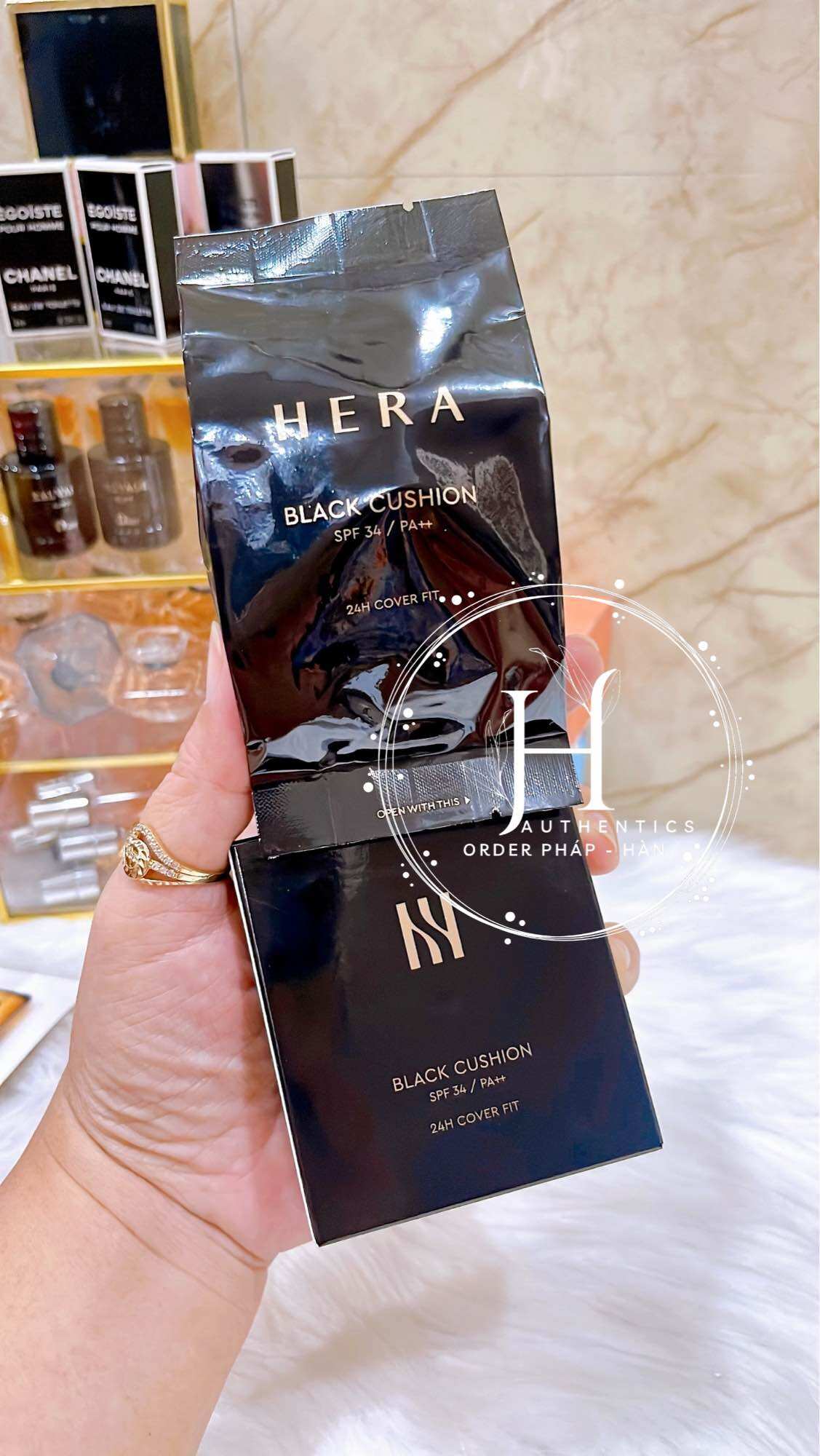 [HCM]Lõi cushion HERA BLACK CUSHION TONE 21 ( Bảng Mới )